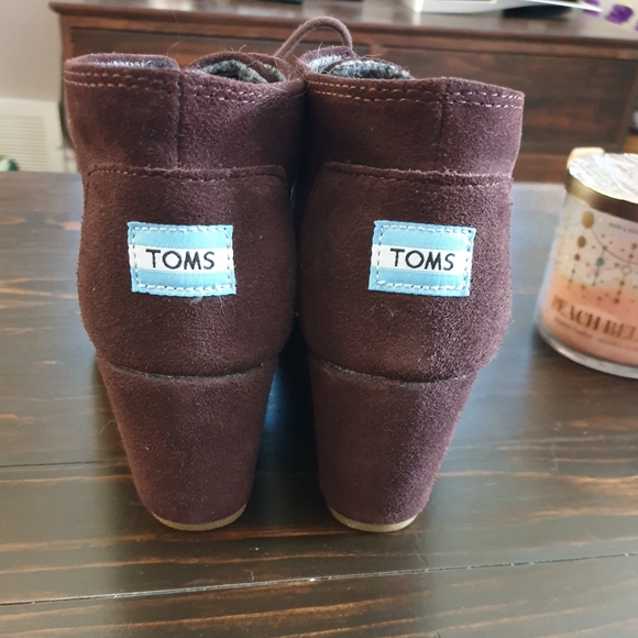 Toms Wedge Boots - Picture 3 of 6